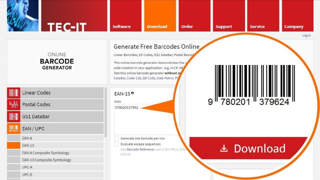 online barcode generator