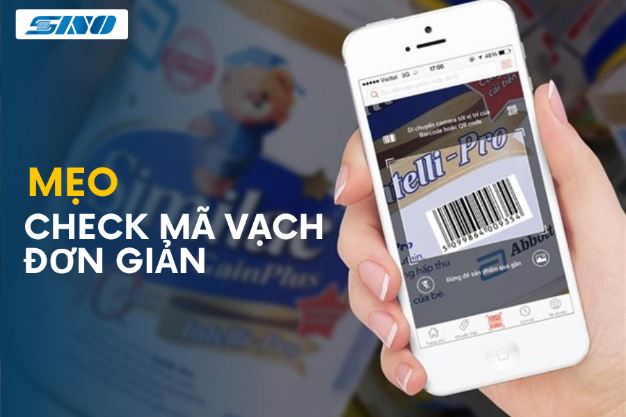 cách check mã vạch sữa