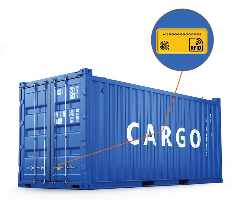 RFID container