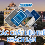 Các chất liệu thẻ khách sạn