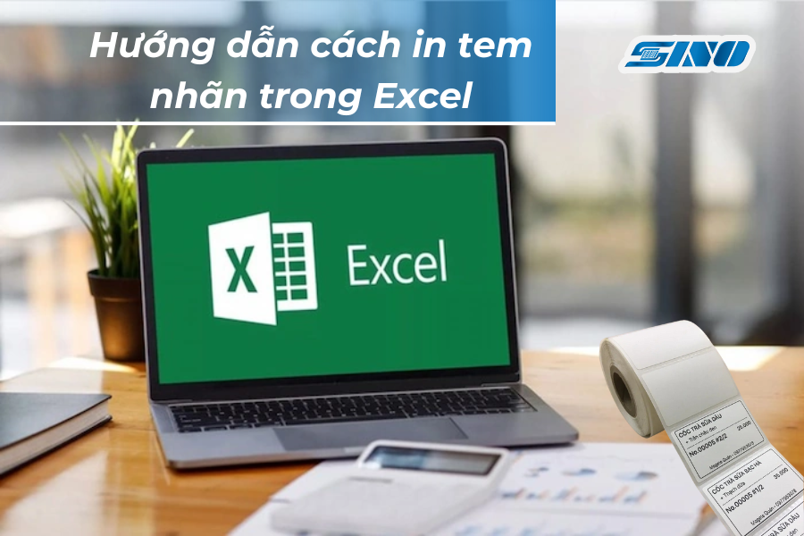 hướng dẫn cách in tem nhãn trong excel