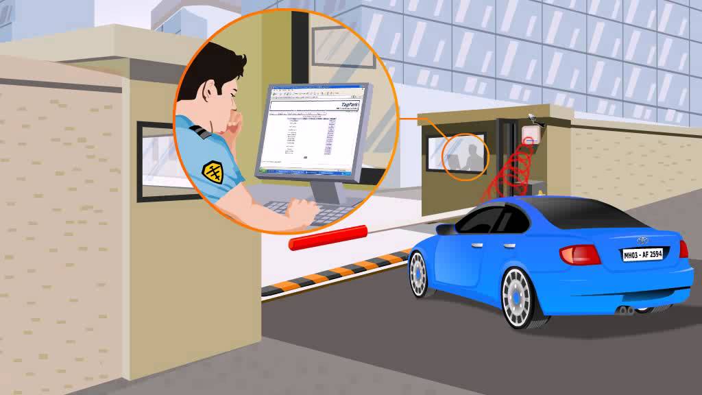RFID kiểm soát xe ra vào