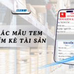 mẫu tem kiểm kê