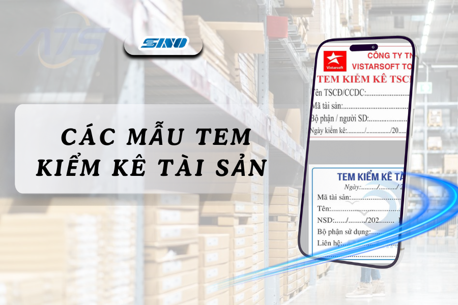mẫu tem kiểm kê