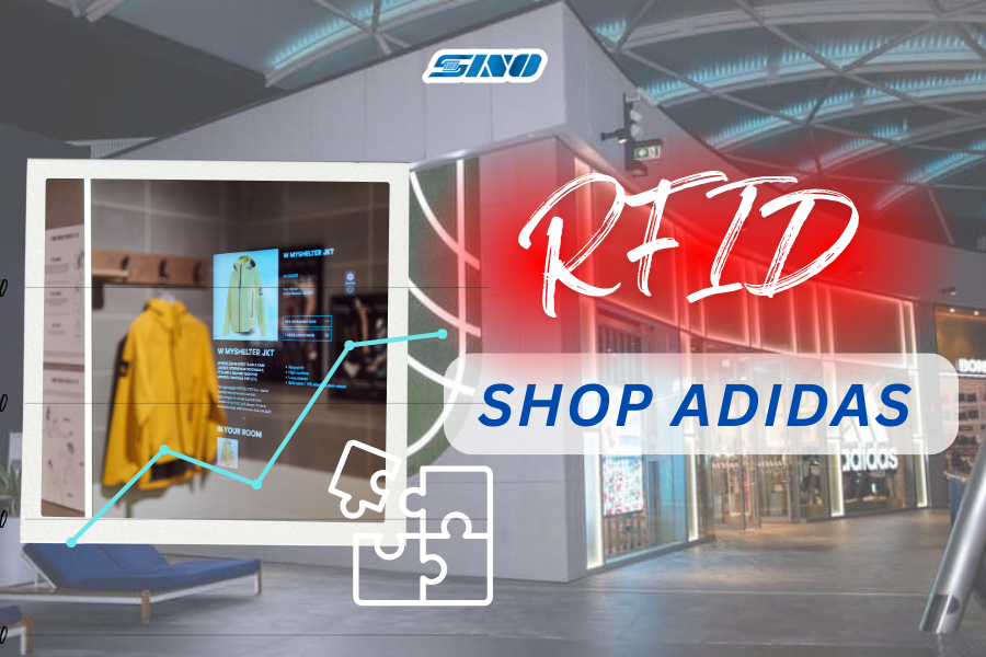 RFID cửa hàng Adidas