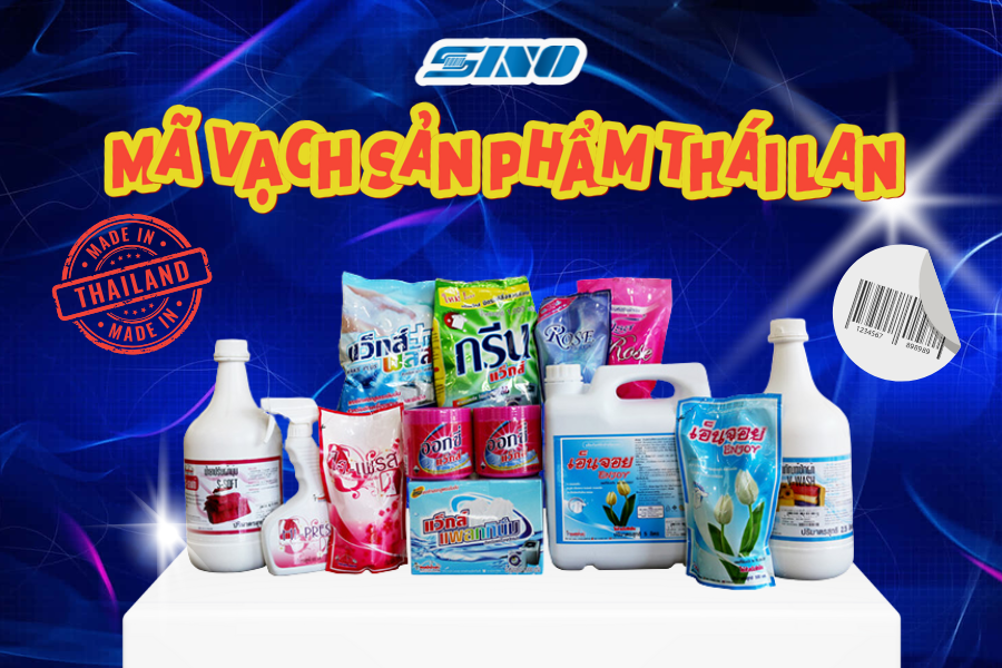 mã vạch sản phẩm Thái Lan