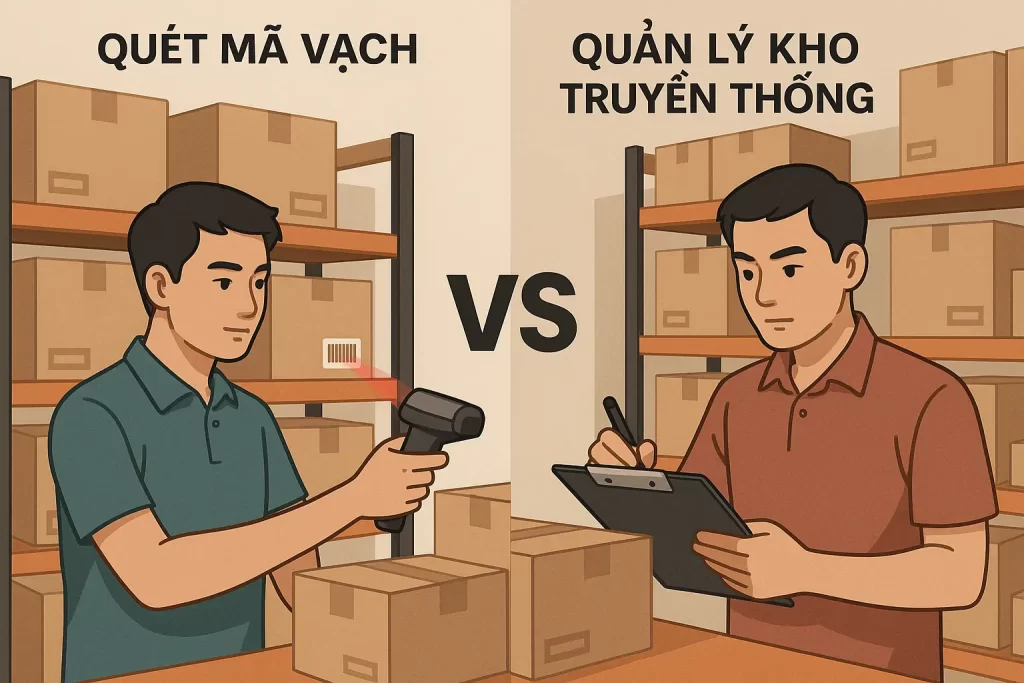 quản lý kho bằng mã vạch