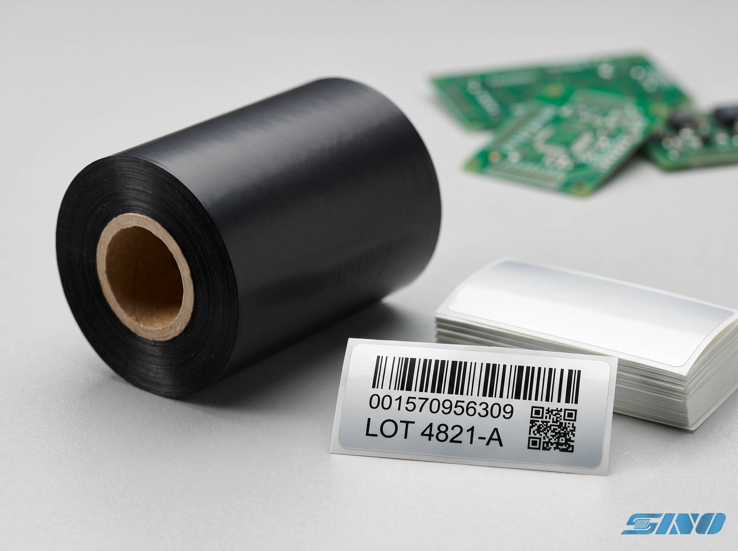 Ribbon Resin và tem Polyimide cho linh kiện điện tử tại Sino Corporation